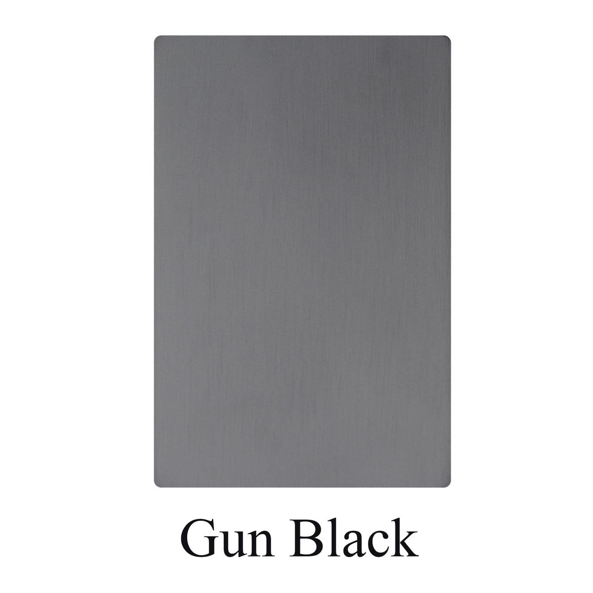 Akicon Gun Black Stainless Steel Sample