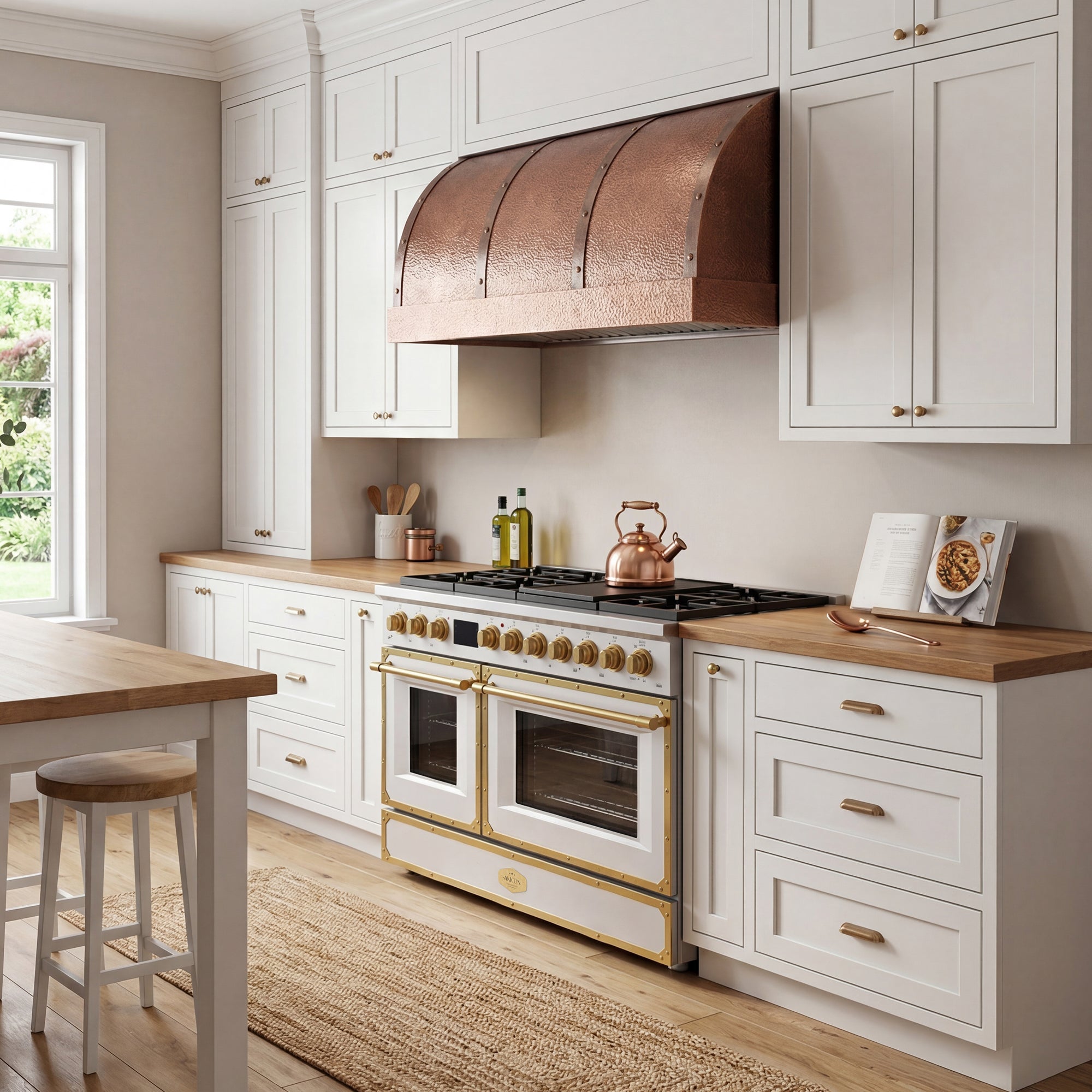 Handmade Copper Range Hood Custom Kitchen Vent Hood