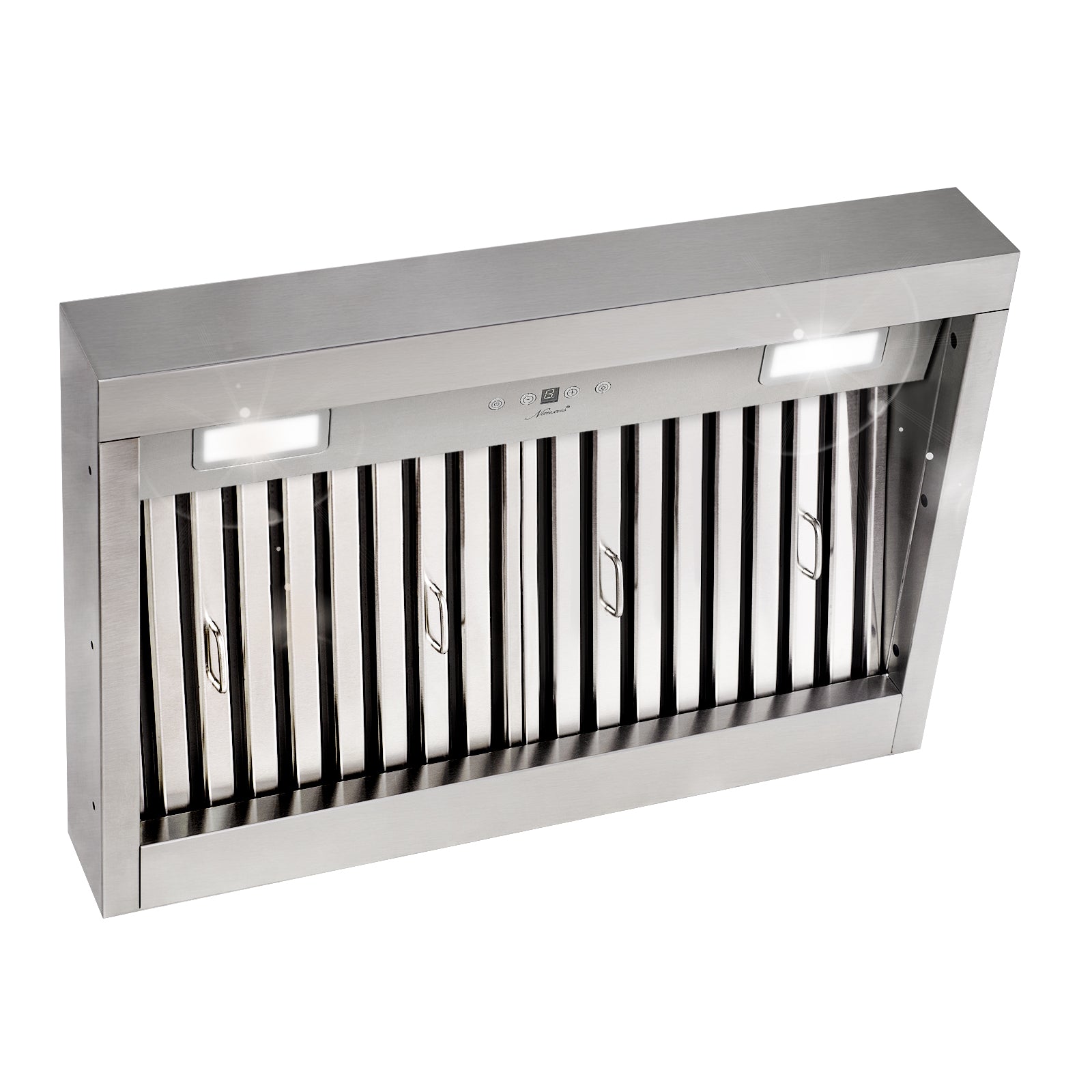 30“ Range Hood Insert, Ultra Quiet Stainless Steel 6" Ducted with 600 CFM Powerful Suction-NX-19IL-30