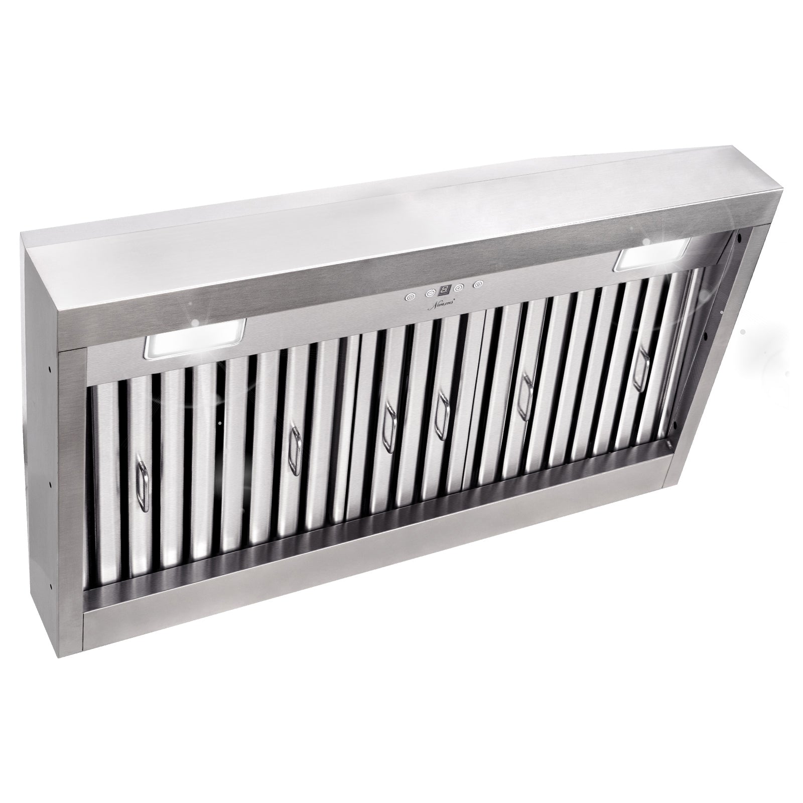 36" Range Hood Insert, Ultra Quiet Stainless Steel 6" Ducted with 600 CFM Powerful Suction-NX-19IL-36