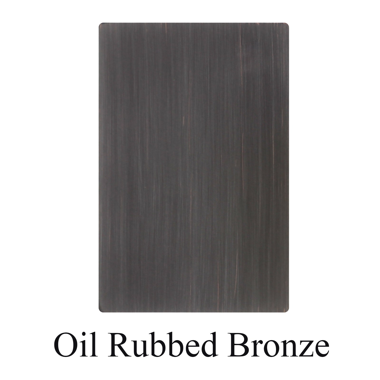 Akicon Oil Rubbed Bronze Stainless Steel Sample