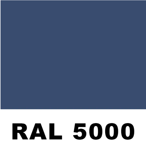 RAL 5000 Stainless Steel Color Sample for Valerie