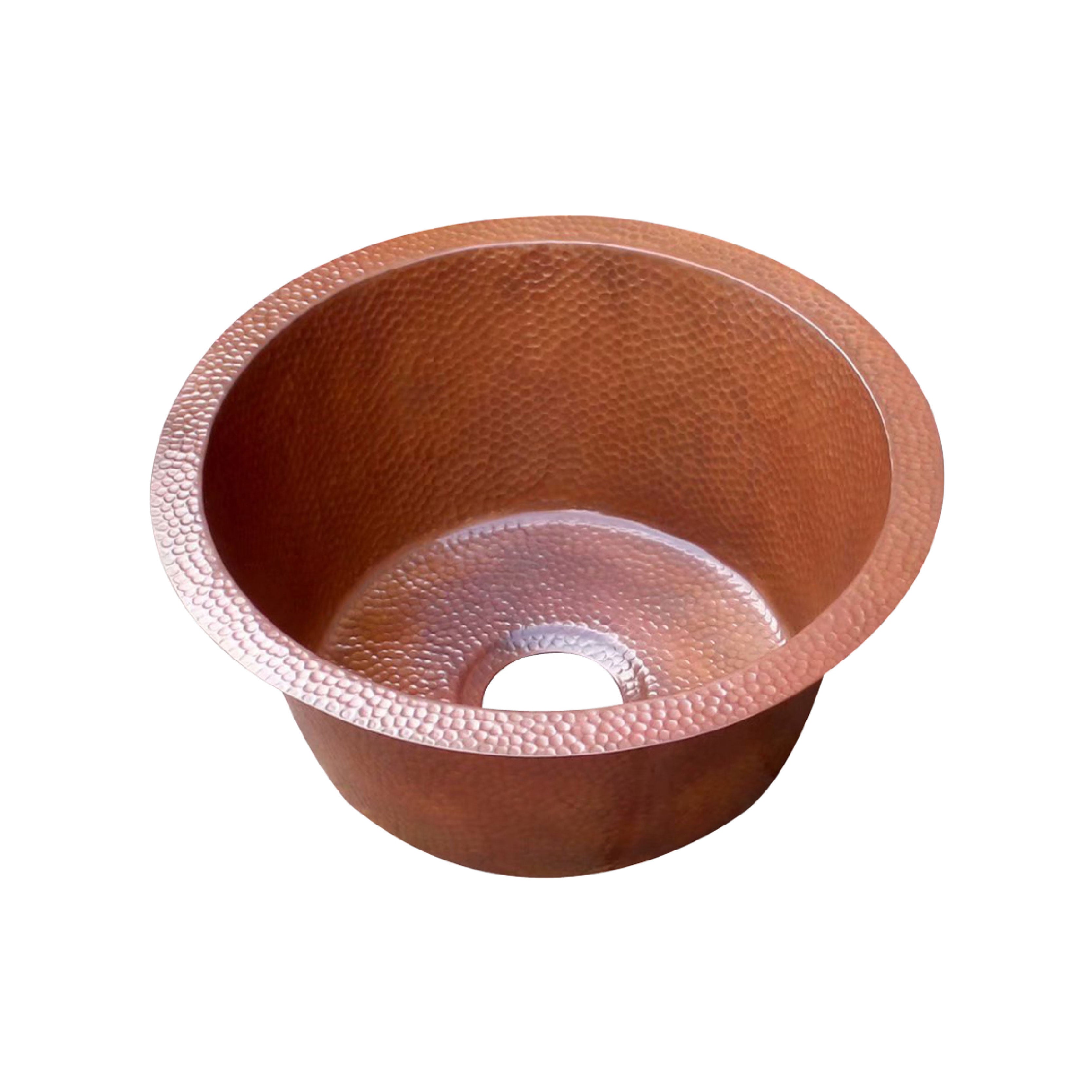 custom-hammered-copper-bar-sink