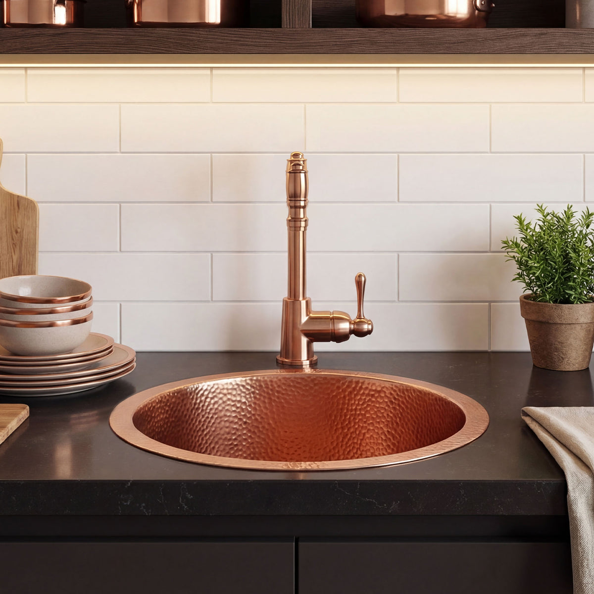 Why a Custom Copper Kitchen Sink Is the Ultimate Statement of Style an