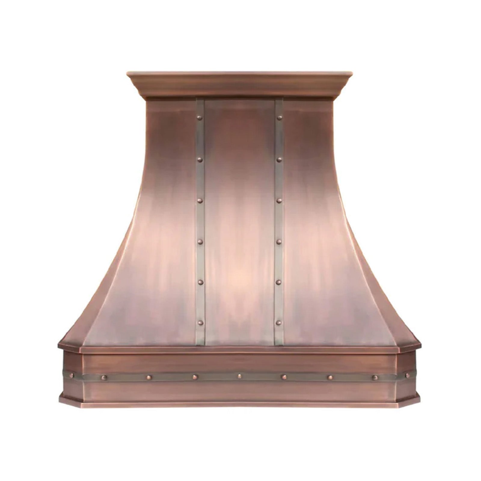 custom_copper_range_hood_handmade_hammered_finish_wall_mount