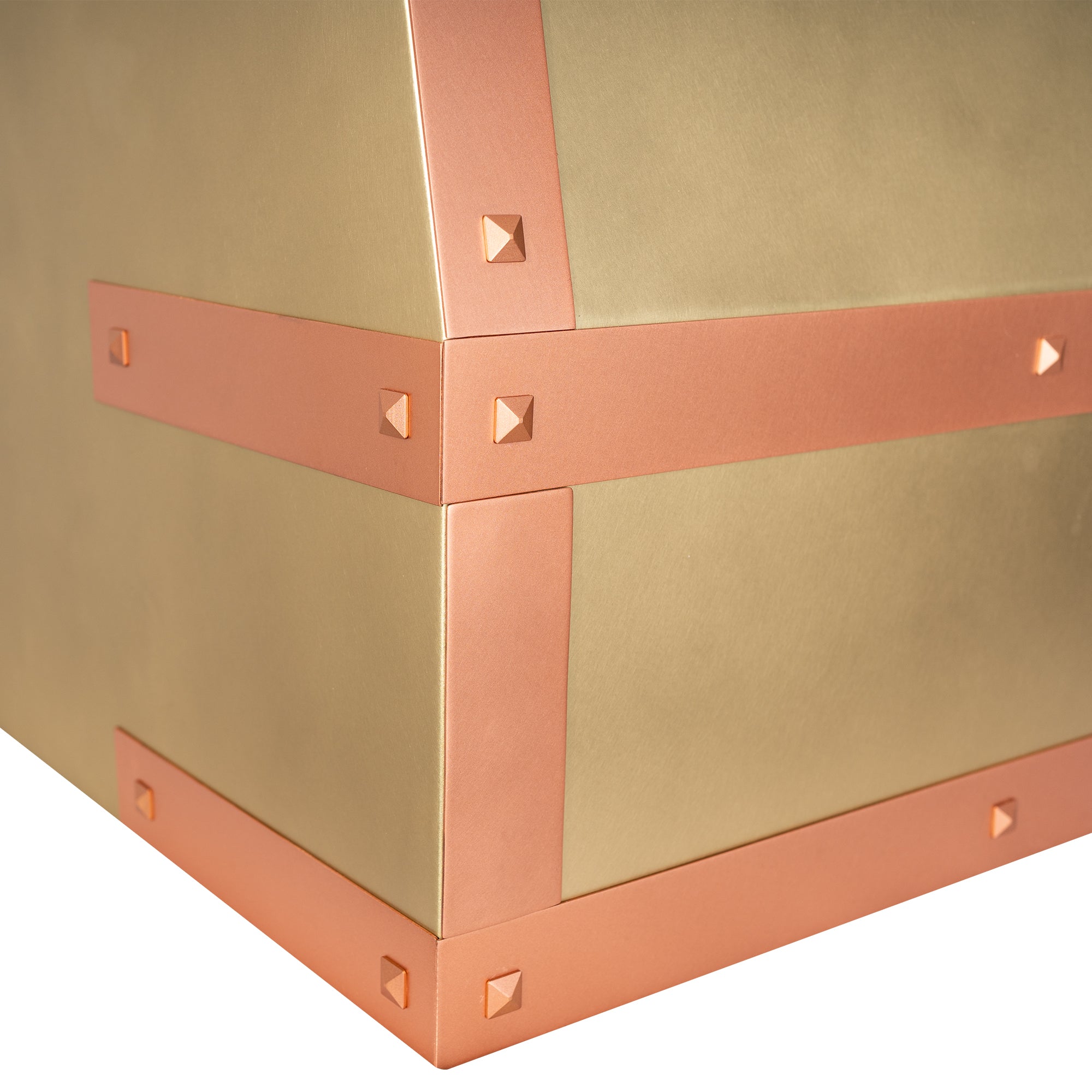 custom_copper_hood_deep_hammered_finish_heavy_rivets_42inch