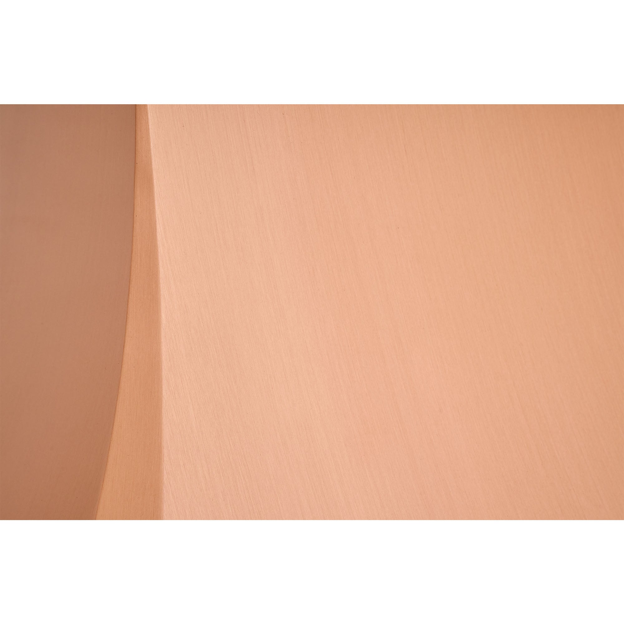 custom copper range hood smooth