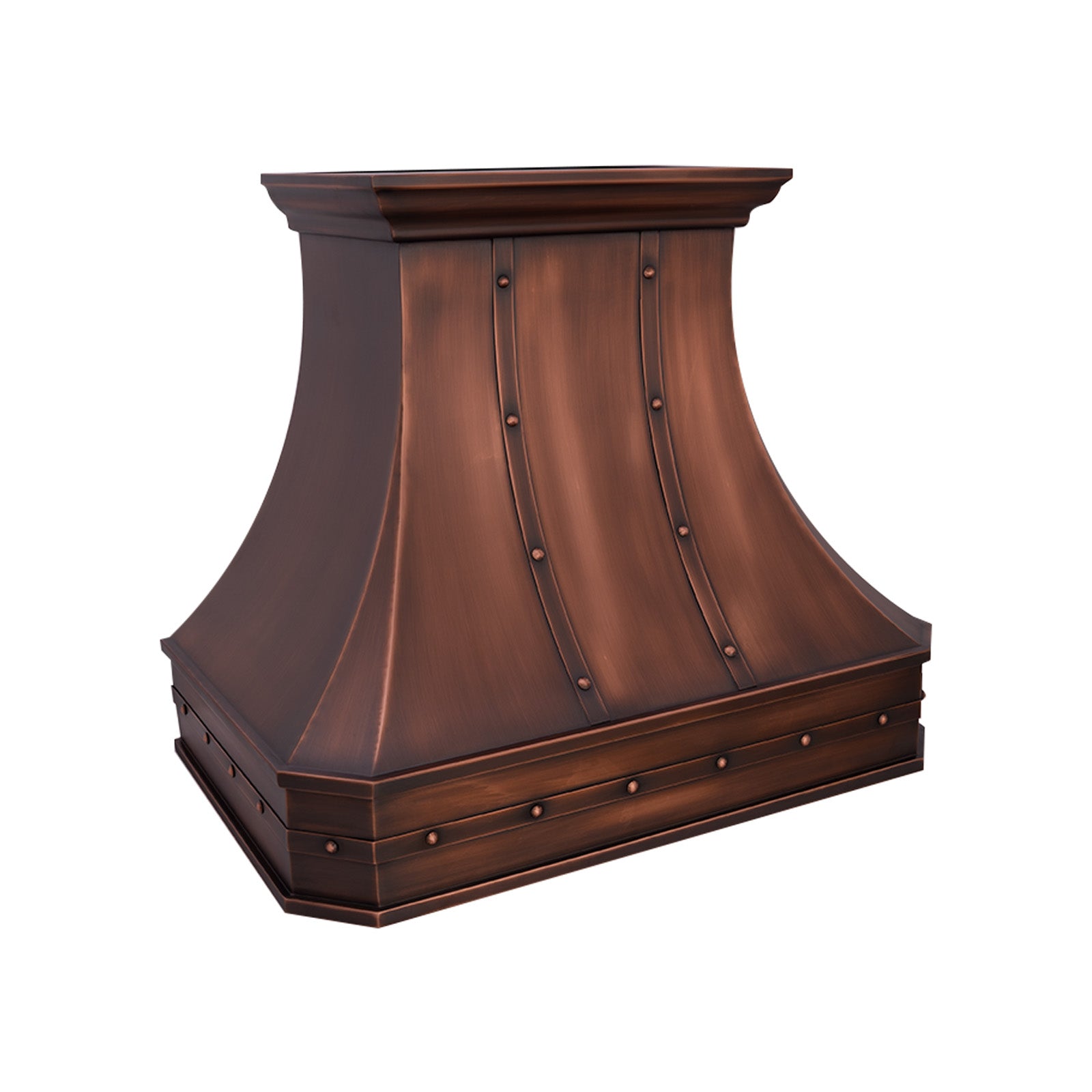 Akicon diy copper range hood kitchen