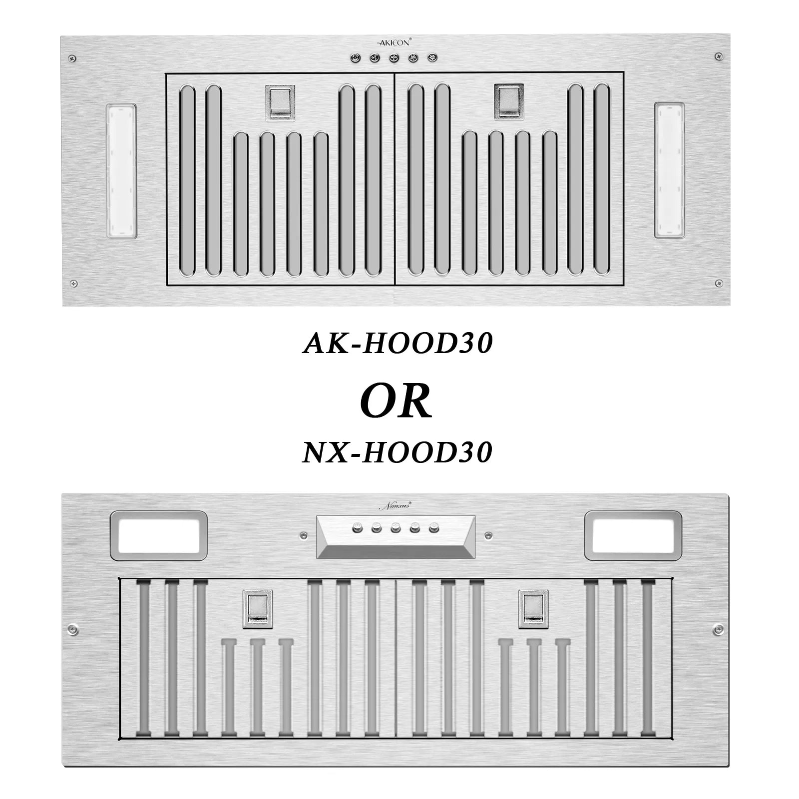 Akicon Custom Handcrafted Stainless Steel Range Hood - AKH797BE-S