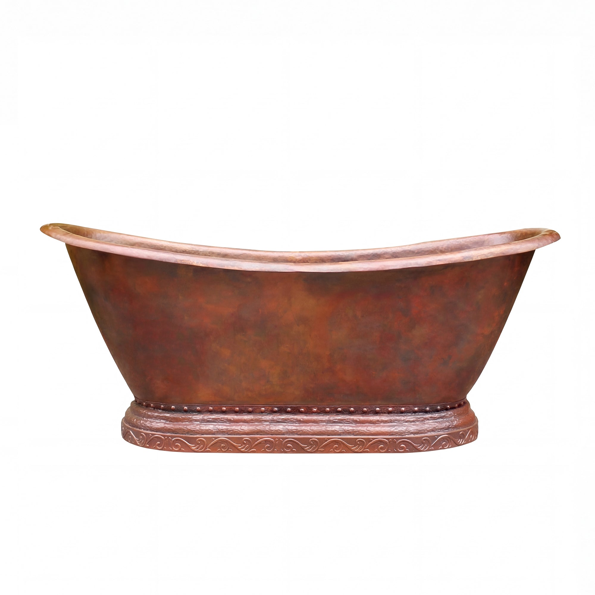 freestanding-copper-ceramic-spa-bathtub