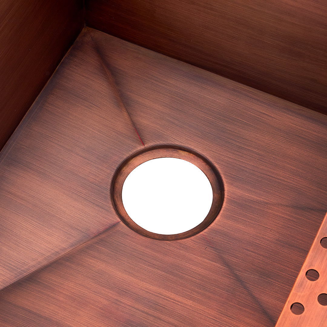 hammered-undermount-copper-workstation-sink