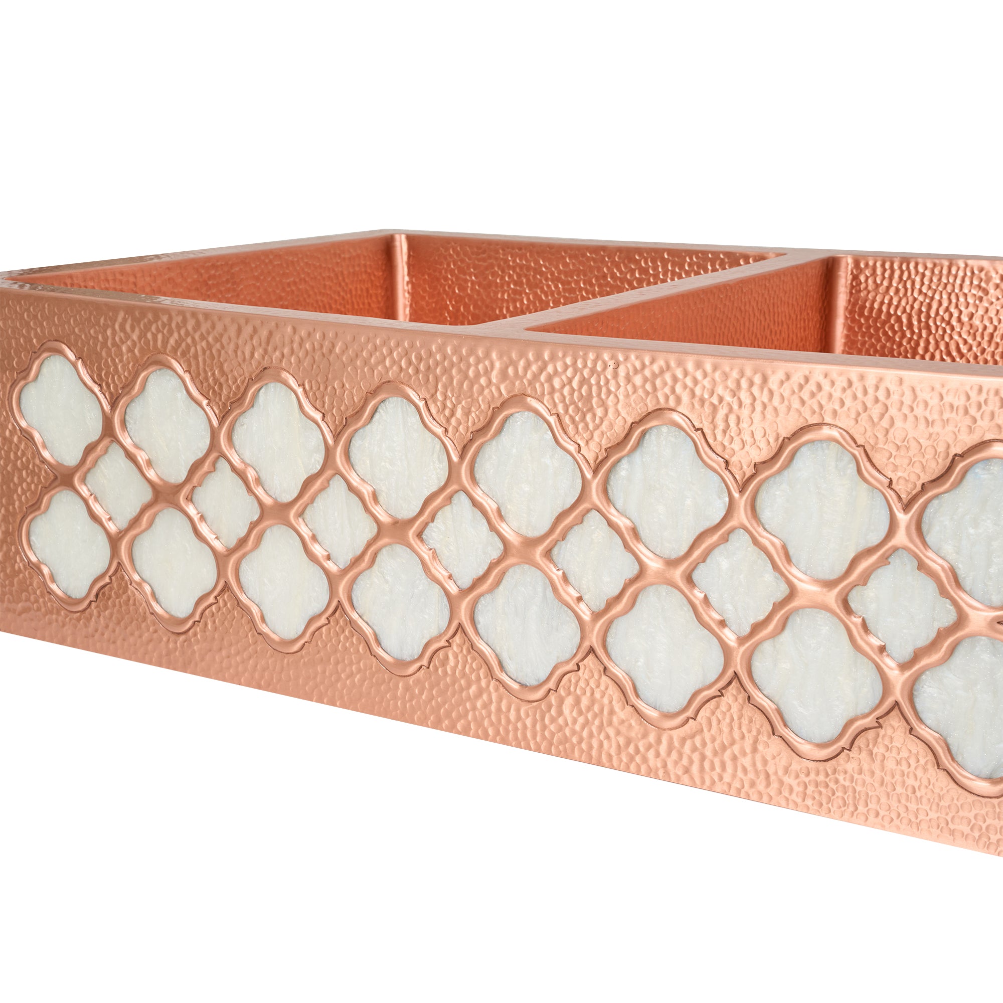 hammered_copper_kitchen_sink_unique_radiant_patina_finish