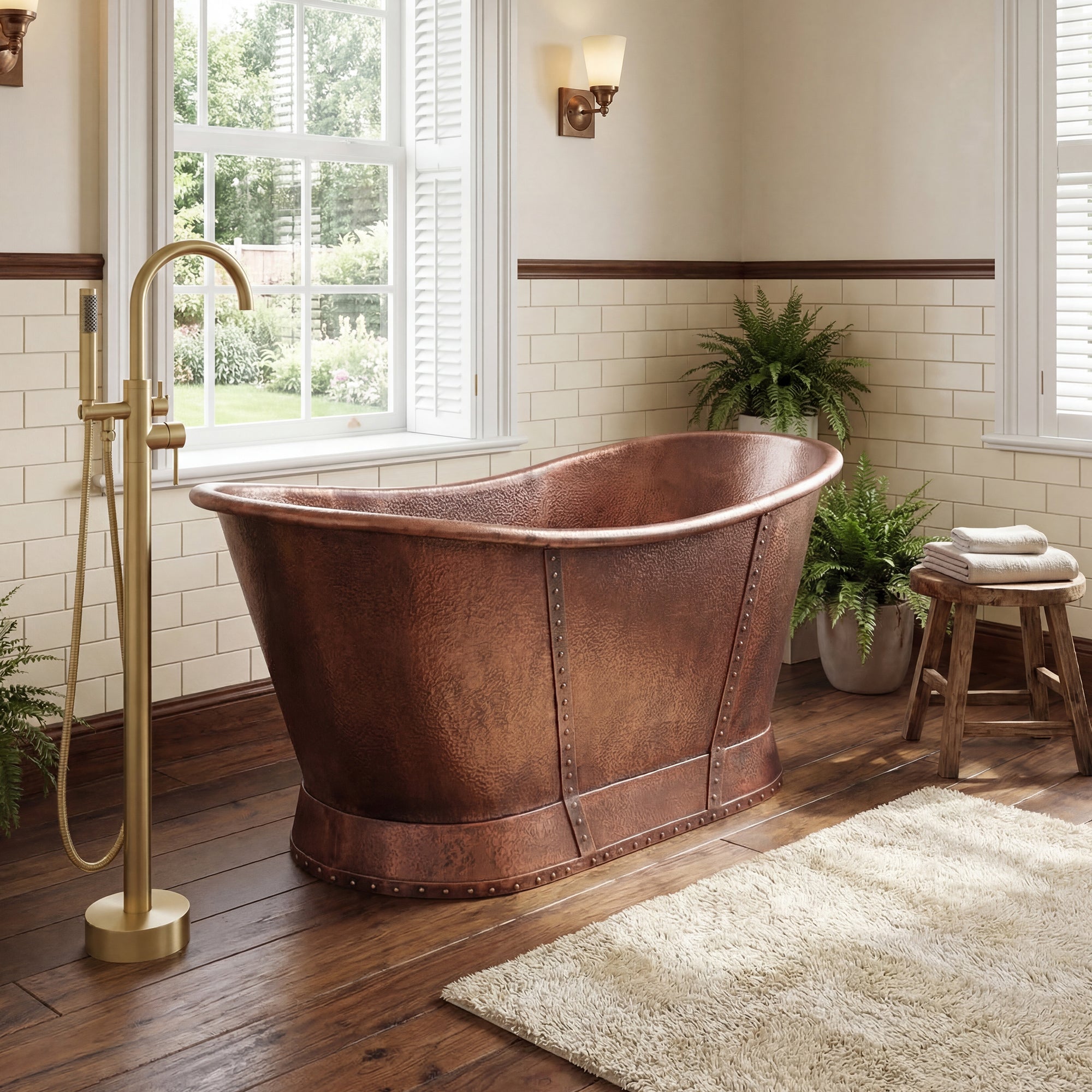handcrafted-copper-ceramic-luxury-bathtub