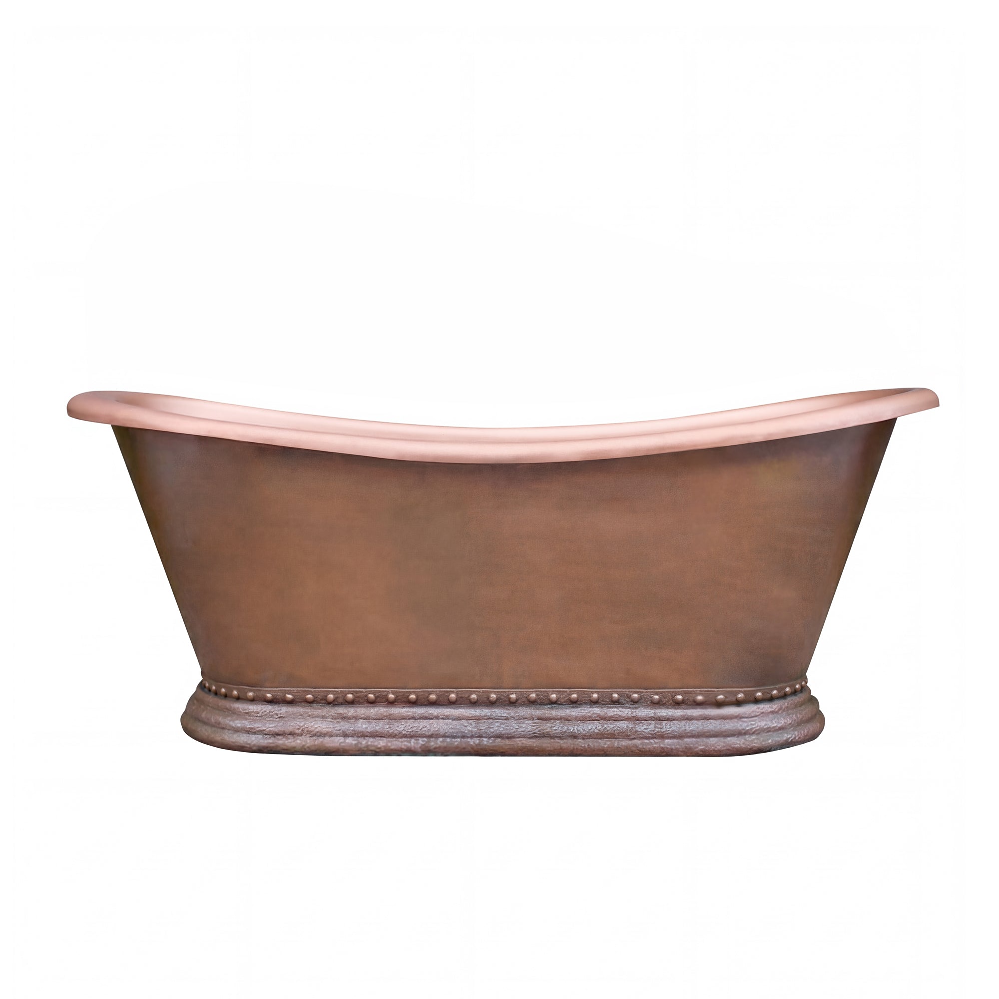 handmade-copper-ceramic-luxury-bathtub