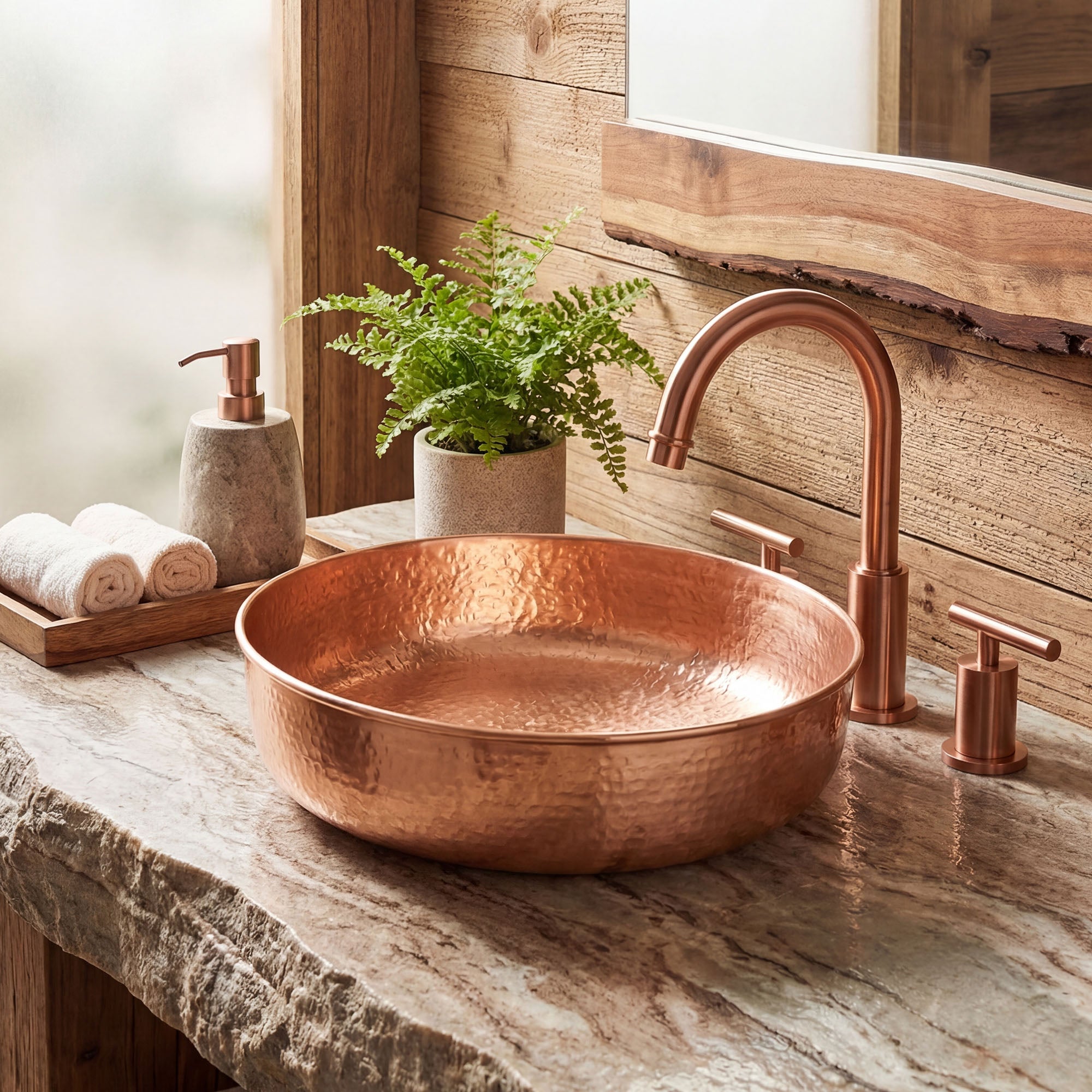 handmade-solid-copper-bathroom-sink