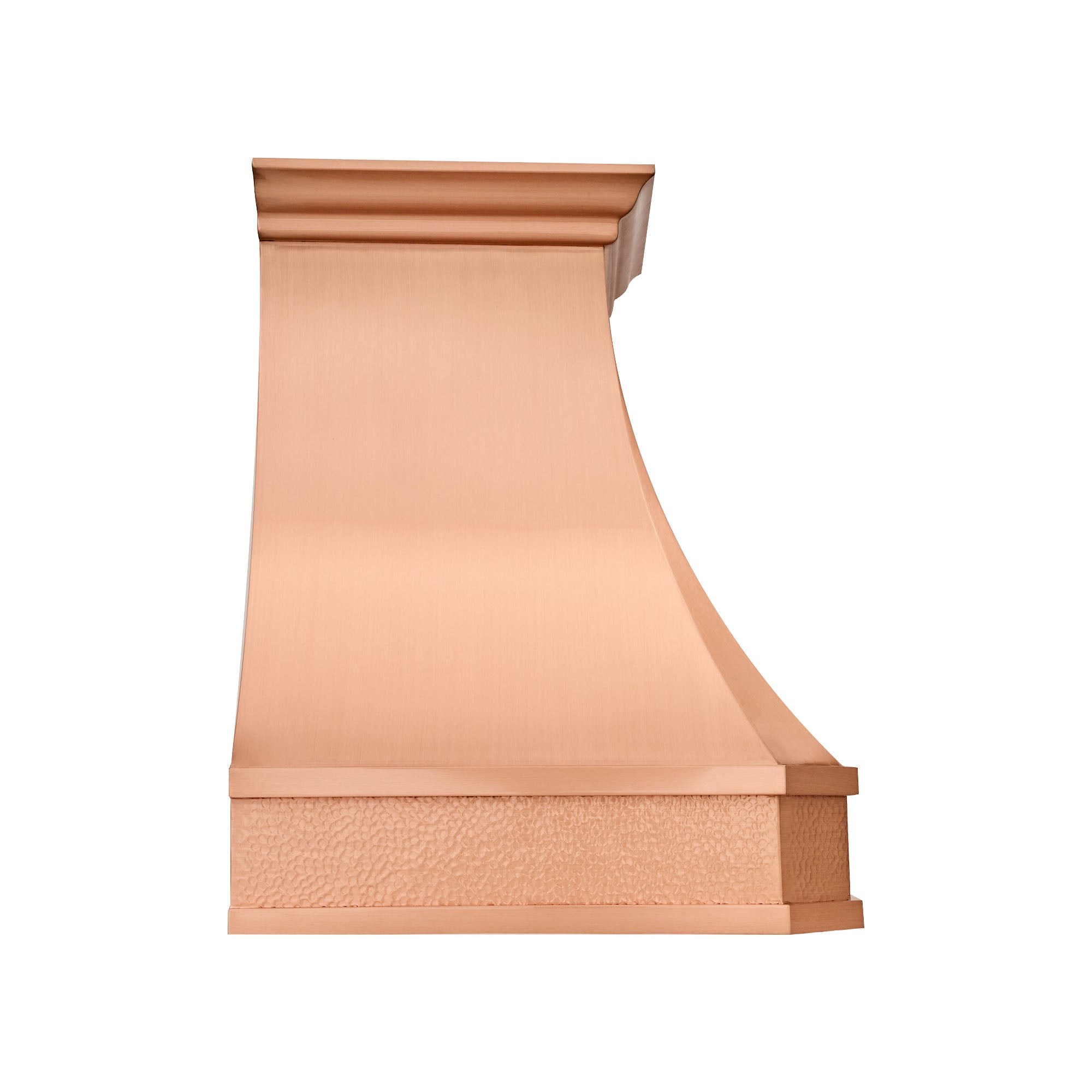 handmade copper range hood