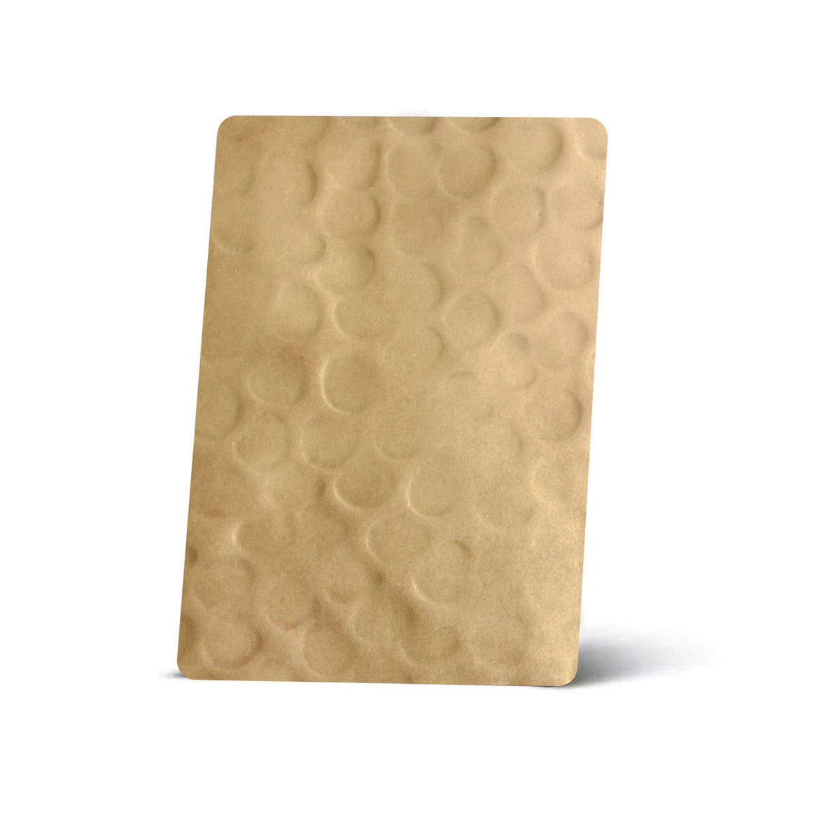 Akicon Matte Brass Beehive Hammered Sample