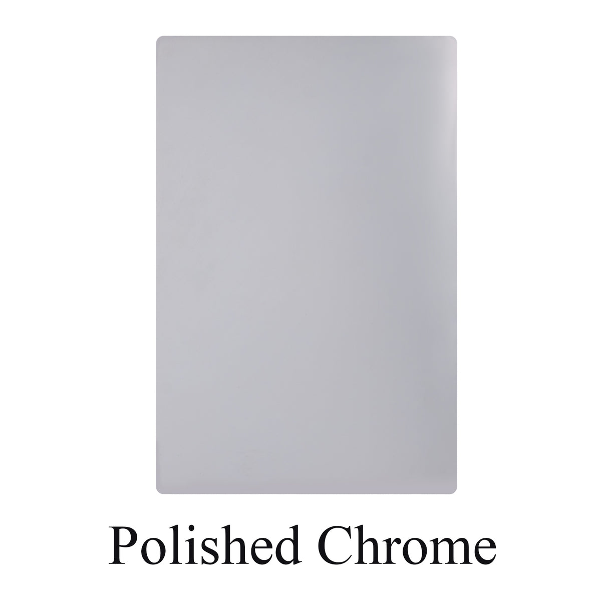 polished chrome sheet