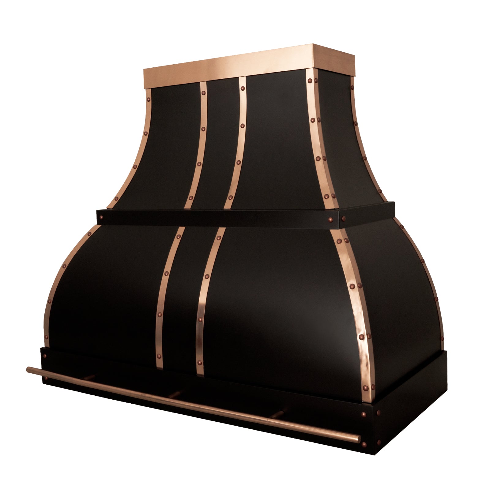 stainless_steel_kitchen_hood_with_brass_accent_42inch