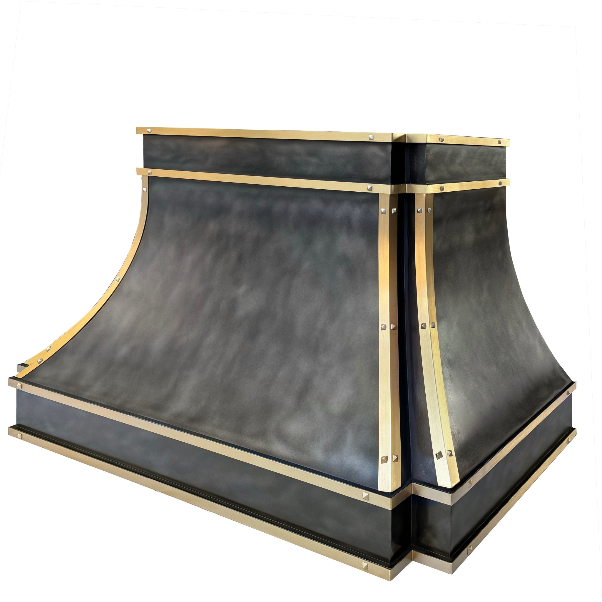 zinc_tapered_body_range_hood_modern_design_42inch