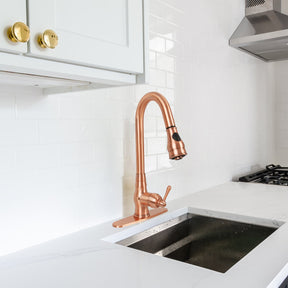Copper Kitchen Sink Faucet Hole Cover Deck Plate Escutcheon - AK11029C