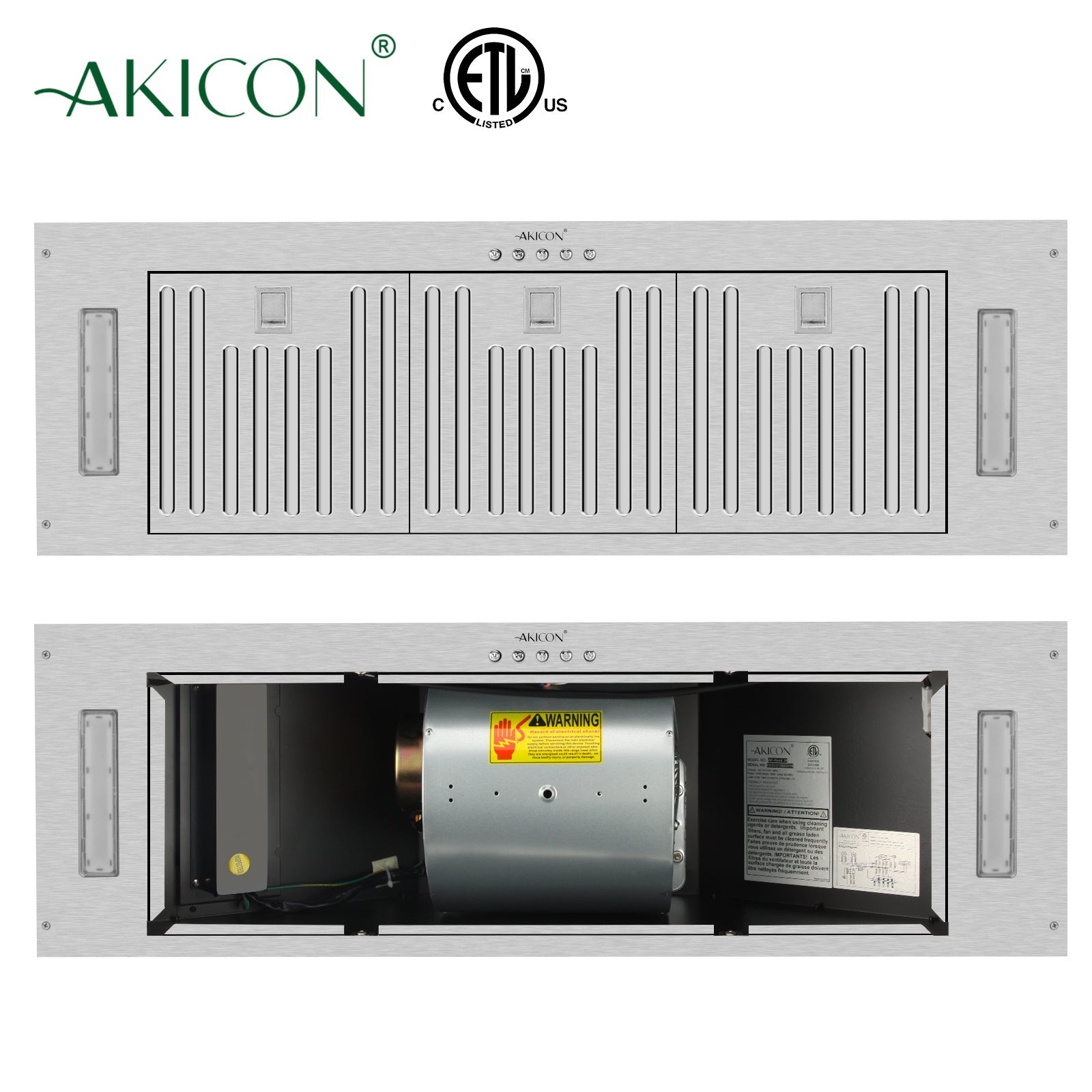Akicon Handcrafted Copper Range Hood - AKH701-C
