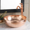 One-Handle Copper Bathroom Vessel Faucet - AK40118A-C