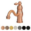 One-Handle Copper Bathroom Sink Faucet - AK40118-C