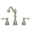 Two-Handle Copper Widespread Bathroom Sink Faucet