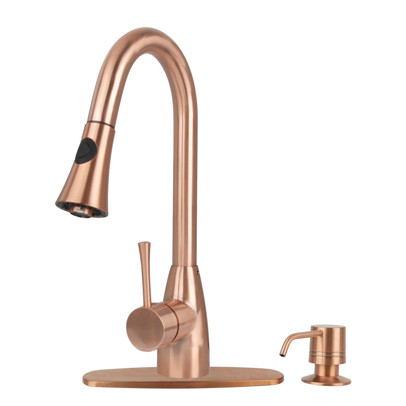 copper kitchen faucet