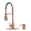 copper kitchen faucet