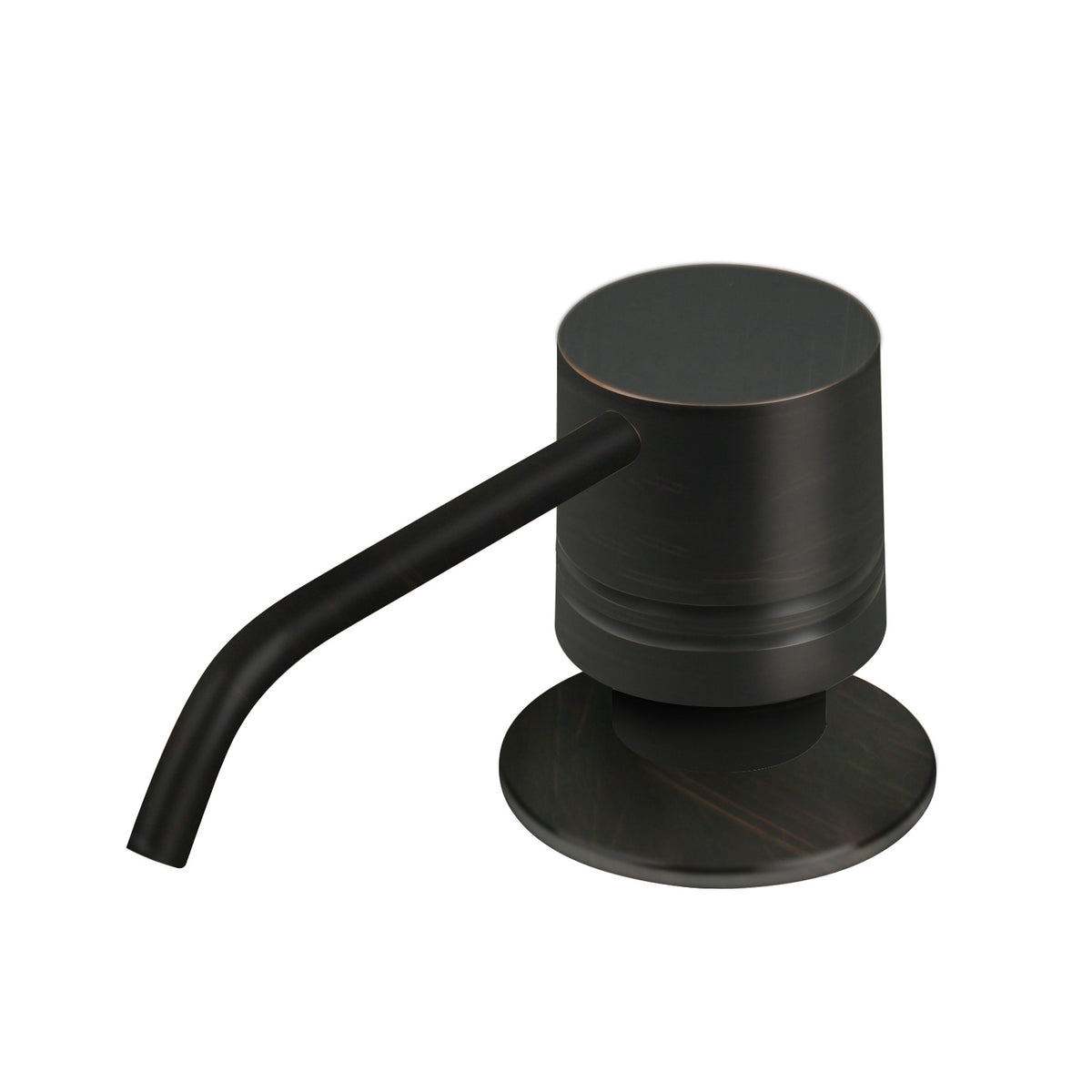 Built in Oil Rubbed Bronze Soap Dispenser Refill from Top with 17 OZ Bottle - AK81002ORB