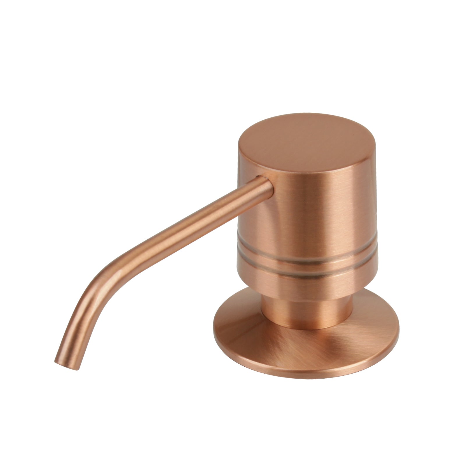 Built in Copper Soap Dispenser Refill from Top with 17 OZ Bottle - AK81002C
