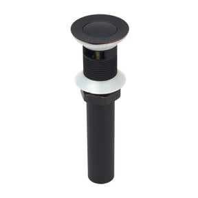 Oil Rubbed Bronze Pop up Drain Stopper With Overflow - AK82003ORB