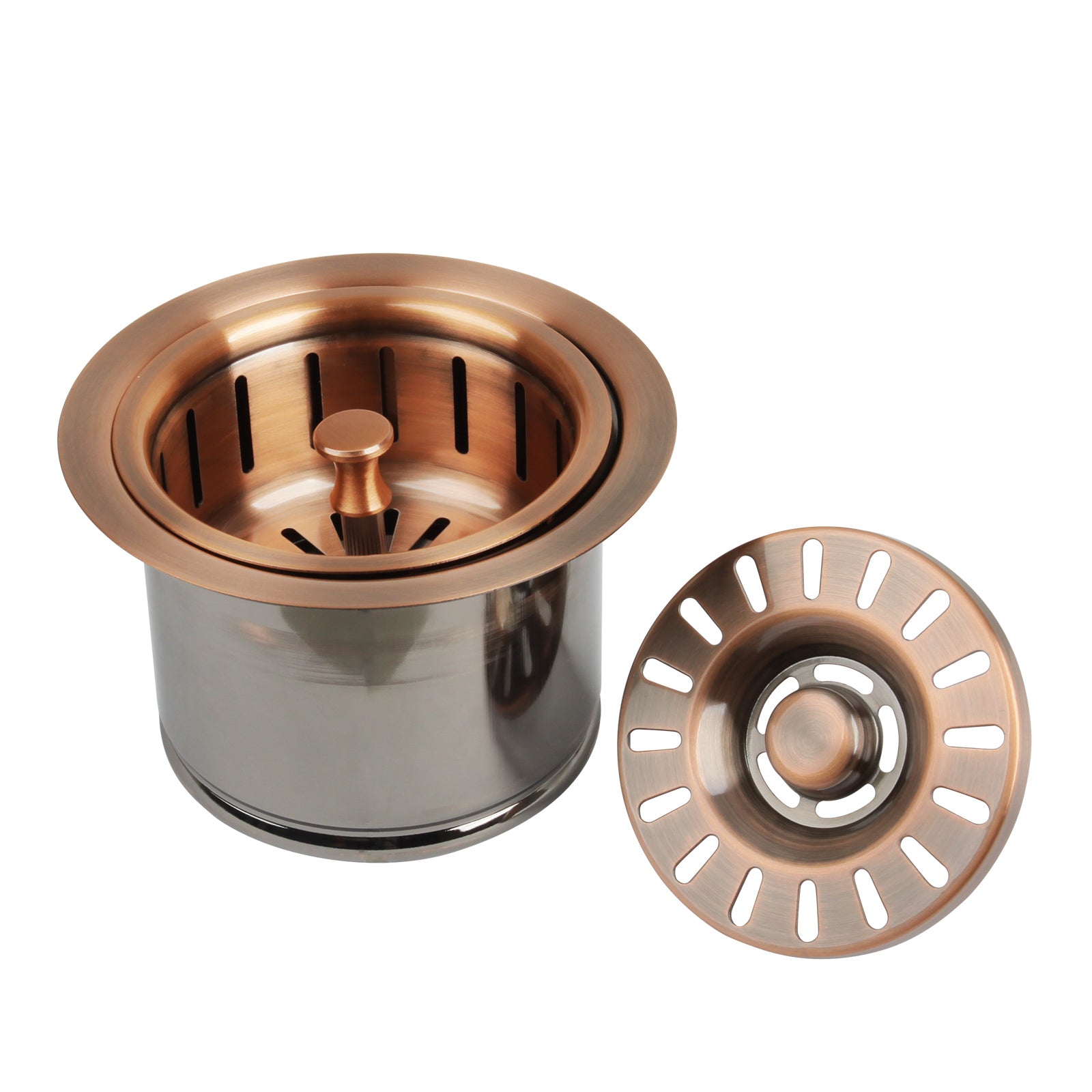 Copper Kitchen Sink Garbage Disposal Flange Stopper - AK82202C