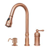 copper kitchen faucet