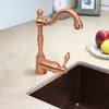 One-Handle Copper Widespread Kitchen Bar Faucet - AK96118P1