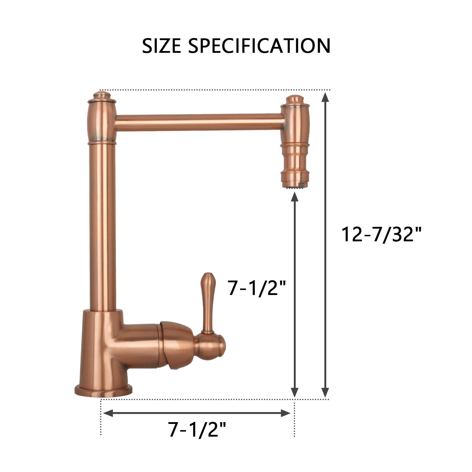 One-Handle Widespread Kitchen Bar/Prep Faucet - AK96118P2-C