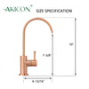 One-Handle Copper Drinking Water Filter Faucet Water Purifier Faucet - AK97703C