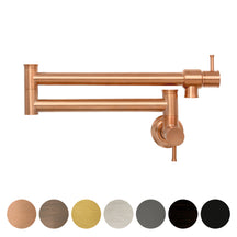 Copper Pot Filler Kitchen Faucet Wall-Mounted - AK98266-C
