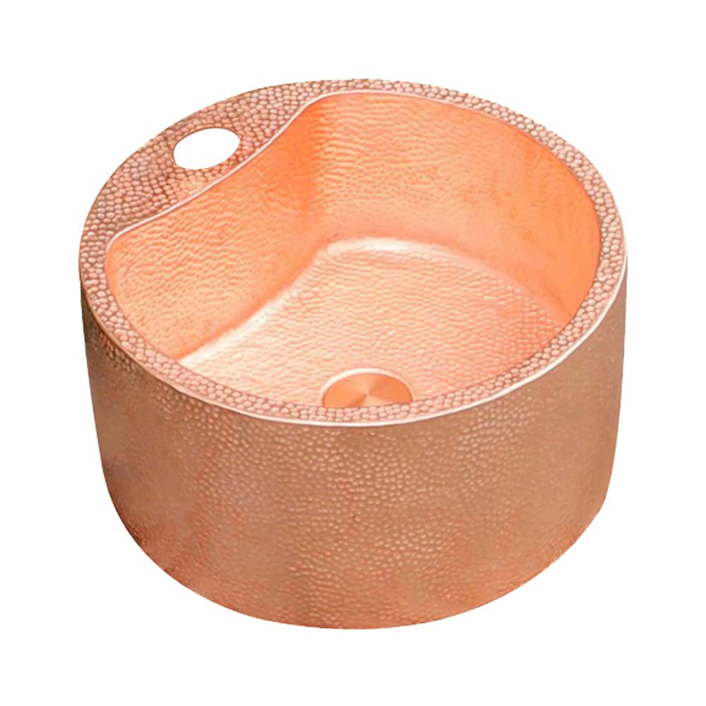 Akicon Copper Round Bathroom Sink - AKS204-C