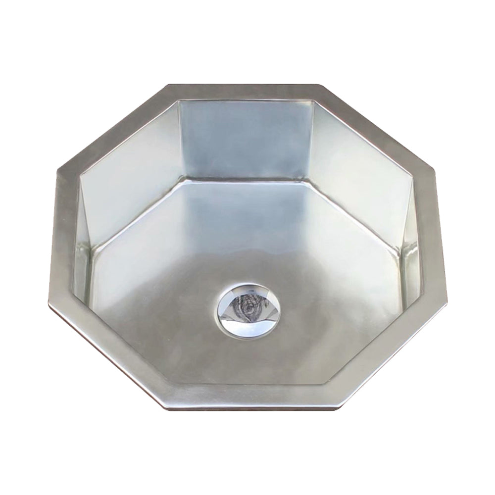 Hammered copper sink