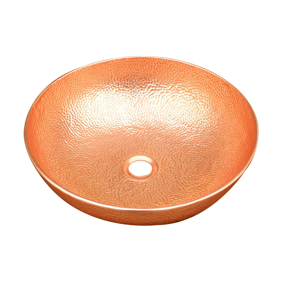 Akicon Copper Round Bathroom Sink - AKS20032-C