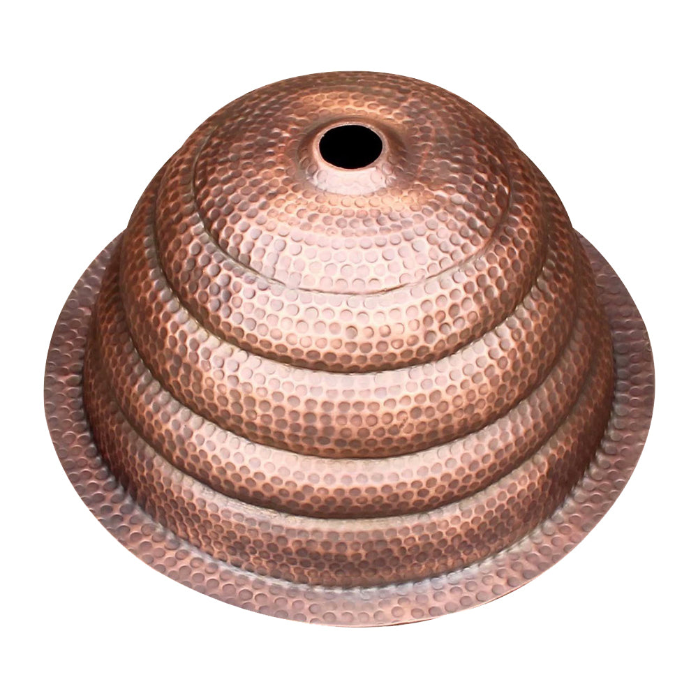 Handmade copper sink