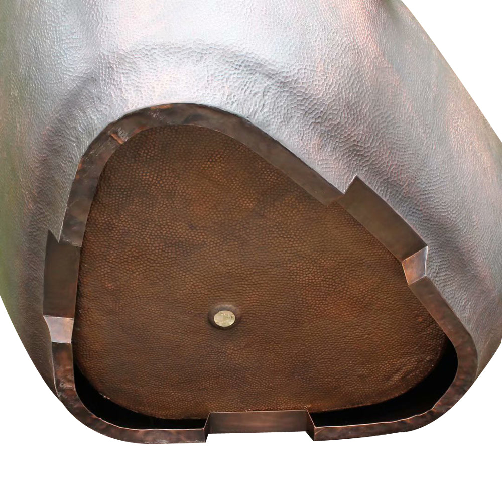 Akicon Vessel Hammered Copper Bath Tub AKB70011-C