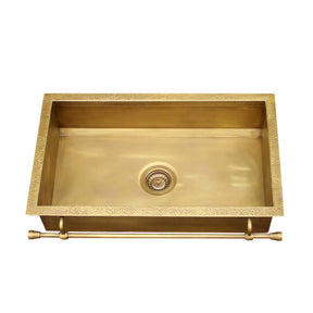 Akicon Equal Bowl Undermount Copper Kitchen Sink - AKS50005-C