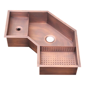 Undermount copper sink