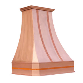 Akicon Handcrafted Copper Range Hood - AKH712C-C