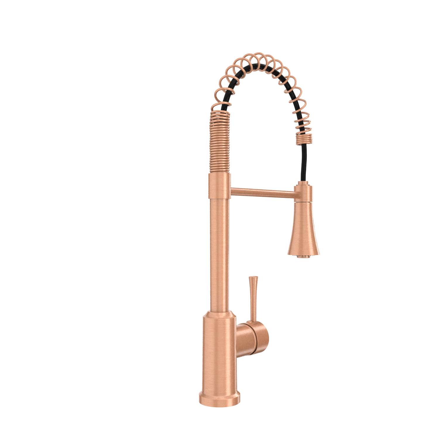 One-Handle Pre-Rinse Spring Copper Kitchen Faucet - AK96566-C