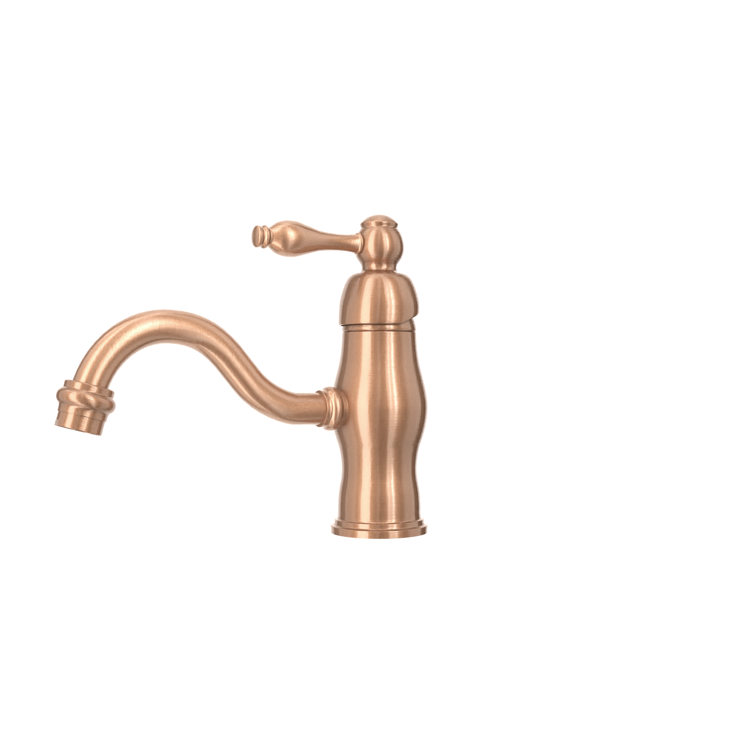 One-Handle Copper Bathroom Sink Faucet - AK40118-C